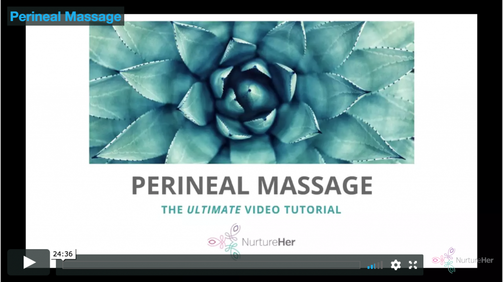 Perineal Massage ⋆ Nurturance Health